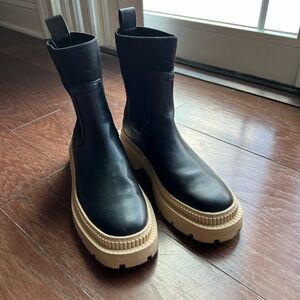Zara Black Ankle Boots